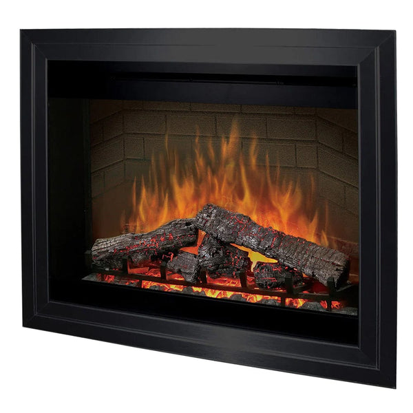 Dimplex Bf33dxp Deluxe Built In Electric Fireplace Brick Effect 33 In Royal Fire Pits 5145