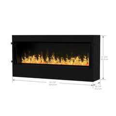 Dimplex CBX1500-AM Optimyst RGB Built-in Water Vapor Fireplace, 60-Inch