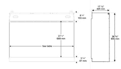 Dimplex QST48 Ignite Quest Built-in Electric Fireplace, 48-Inch