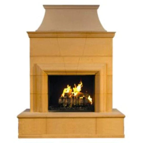 American Fyre Designs 76" Cordova Outdoor Gas Fireplace