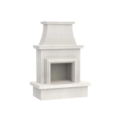 American Fyre Designs 67" Contractor's Model with Moulding Outdoor Gas Fireplace