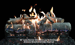 Grand Canyon GlowFire Lava Burning Gas Log Set