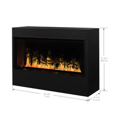 Dimplex CBX1000-AM Optimyst RGB Built-in Water Vapor Fireplace, 40-Inch