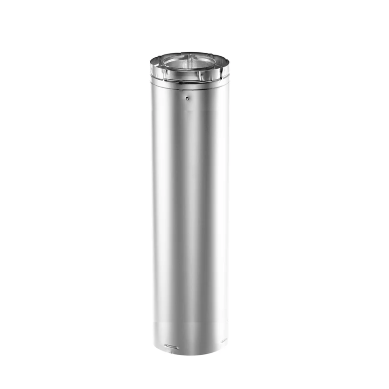 DuraVent DirectVent Pro 4x6-5/8 Inch Diameter Galvanized Direct Vent 48 Inch Pipe Length - 46DVA-48