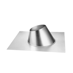DuraVent DirectVent Pro 4x6-5/8 Inch Diameter 7/12 - 12/12 Adjustable DSA Metal Roof Flashing - 46DVA-F12DS
