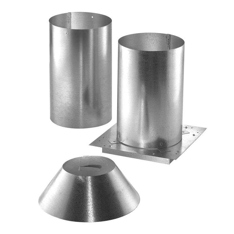 DuraVent DirectVent Pro 4x6-5/8 Inch Diameter Attic Insulation Shield - 46DVA-IS