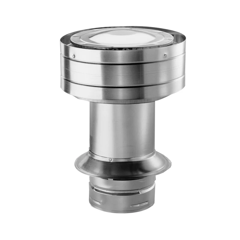 DuraVent DirectVent Pro 4x6-5/8 Inch Diameter Extended Vertical Termination Cap - 46DVA-VCE