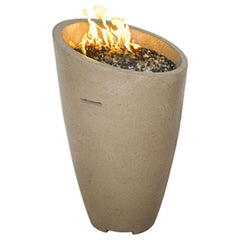 American Fyre Designs 23" Eclipse Gas Fire Urn Without Access Door