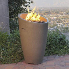 American Fyre Designs 23" Eclipse Gas Fire Urn With Access Door