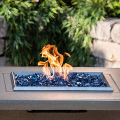 American Fyre Designs 36" Cosmopolitan Square Chat Height Fire Table