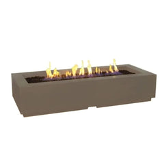 American Fyre Designs 72" Louvre Rectangular Gas Fire Pit