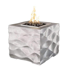 American Fyre Designs 25.5" Voro Cube Chat Height Fire Table