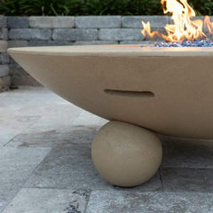 American Fyre Designs 54" Versailles Round Chat Height Fire Table