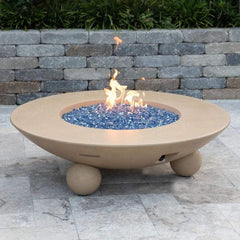 American Fyre Designs 54" Versailles Round Chat Height Fire Table