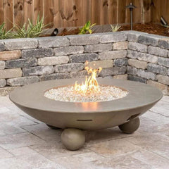 American Fyre Designs 54" Versailles Round Chat Height Fire Table