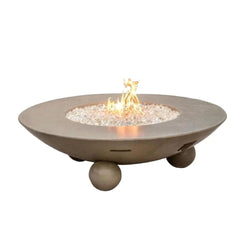 American Fyre Designs 54" Versailles Round Chat Height Fire Table