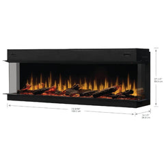 Dimplex ULT74 Ignite Ultra Linear Electric Fireplace, 74-Inch