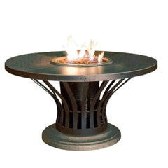 American Fyre Designs 54" Fiesta Round Dining Height Fire Table