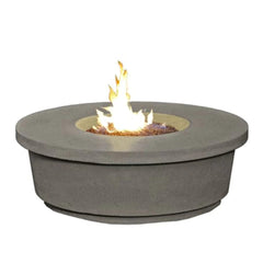 American Fyre Designs 47" Contempo Round Chat Height Fire Table