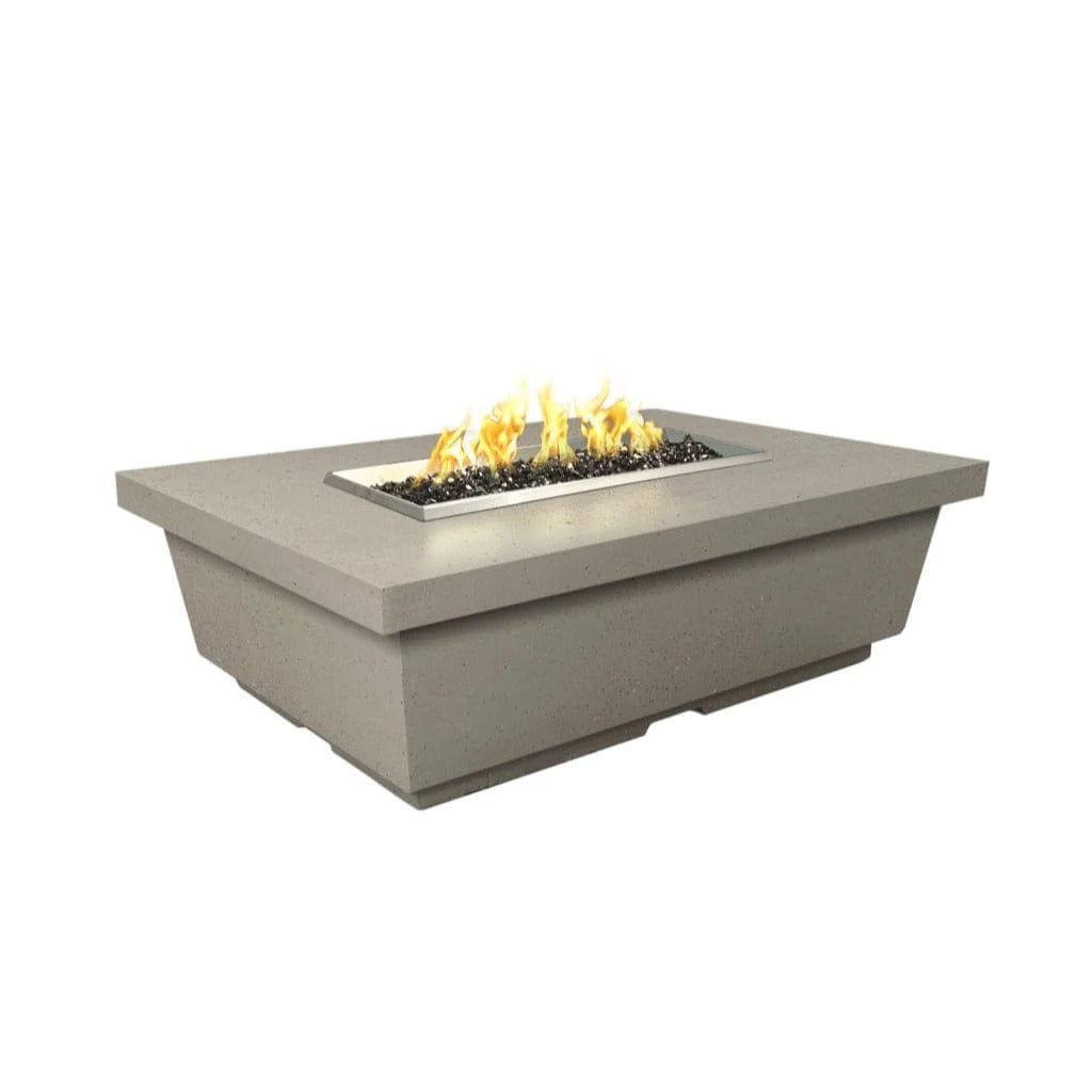 American Fyre Designs 52" Contempo Rectangular Chat Height Fire Table