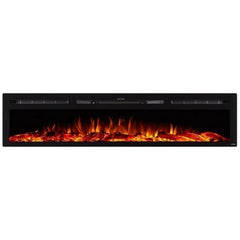 Touchstone 80043 84-Inch The Sideline Recessed Electric Fireplace