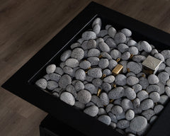 Warming Trends AON Metal Architectural Pinnacle Square Wok Metal Vessels w/ Crossfire Brass Burner