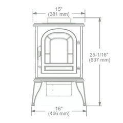 Vermont Castings Aspen C3 Wood Burning Stove