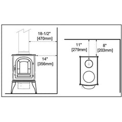 Vermont Castings Aspen C3 Wood Burning Stove