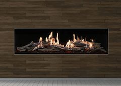 Grand Canyon Bedrock Vented Traditional Linear Drop-In Burner with GlowFire Logs