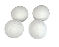 Grand Canyon Cannon Ball Set, 6-Inch, 4-Piece, White