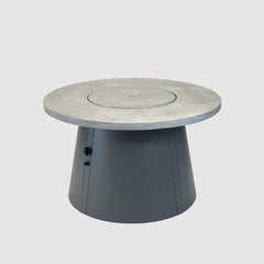 The Outdoor GreatRoom Cirvalo Round Gas Fire Pit Table