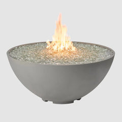 The Outdoor GreatRoom 42-Inch Cove Edge Round Gas Fire Pit Bowl