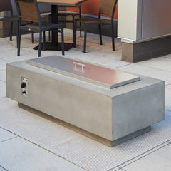 The Outdoor GreatRoom Cove Linear Gas Fire Pit Table