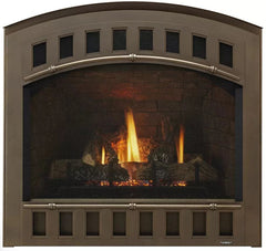 Heatilator Caliber nXt 36" Direct Vent Natural Gas Fireplace Top/Rear Vent with Intellifire Touch Ignition and Refractory