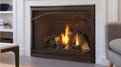 Heatilator Caliber nXt 42" Direct Vent Natural Gas Fireplace Top/Rear Vent with Intellifire Touch Ignition and Refractory