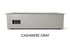 Warming Trends AON GFRC Capstone Rectangular Fire Table Collection w/ Crossfire Brass Burner