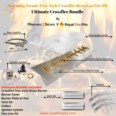 Ultimate Crossfire Bundle: Warming Trends Crossfire CFBT Tree-Style Brass Burner Bundle
