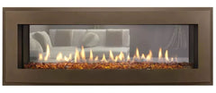 Heatilator Crave See-Through 60" Linear Contemporary Top Direct Vent Natural Gas Fireplace With Intellifire Touch Ignition System