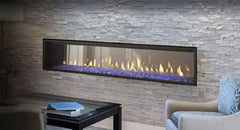 Heatilator Crave See-Through 72" Linear Contemporary Top Direct Vent Natural Gas Fireplace With Intellifire Touch Ignition System