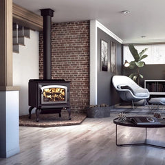 Drolet DB03105 Escape 1800 with Legs High Efficiency Wood Burning Stove