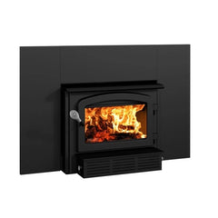 Drolet DB03137K Escape 1500-I Wood Insert With Faceplate and Liner Kit