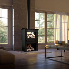 Drolet DB03220 Deco Alto High Efficiency Wood Burning Stove