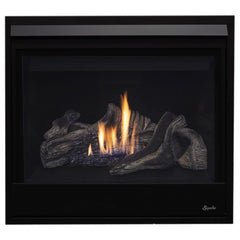 Superior 45-Inch DRC3045 Contemporary Electronic Ignition Direct Vent Gas Fireplace with Crushed Glass Media