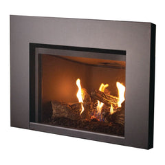 Superior 27-Inch DRI2027 Direct Vent Gas Fireplace Insert with Blower and Ceramic Fiber Log Set