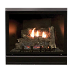 Empire 36" Madison Clean-Face Deluxe Direct Vent Gas Fireplace with Log Set and Barrier