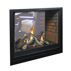 Empire 36" Madison Clean-Face Premium Double-Sided Direct Vent Gas Fireplace with Barrier