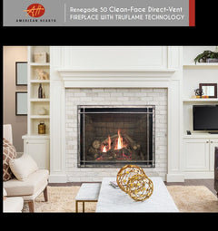 Empire 50" Renegade Clean-Face Direct Vent Gas Fireplace with TruFlame Technology