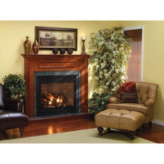 Empire 42" Madison Luxury Direct Vent Gas Fireplace with Blower and Log Set