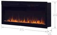 Dimplex SEN50 Vital Sense Built-in Linear Fireplace, 50-Inch