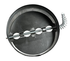 DuraVent DuraBlack 6 Inch Diameter Black Damper Section - 6DBK-DS